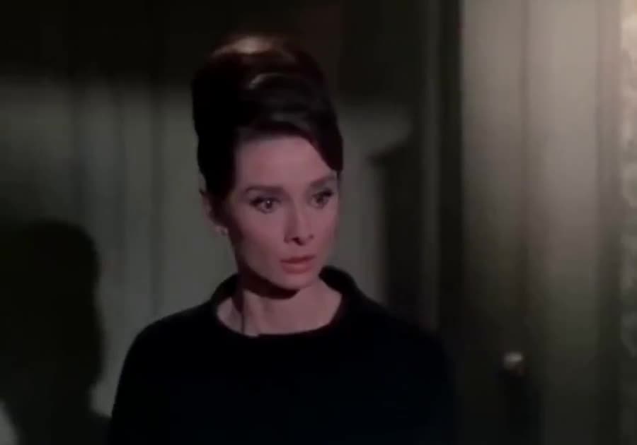 Charade (1963) — 16:9 widescreen expanded by Outpaint to IMAX 1.43